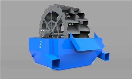 Роторно-машина для промывки песка