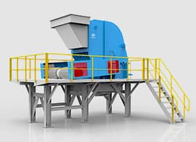 Modularized Impact  Crushing Plant