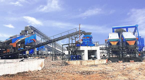 River Pebbles Sand Making Plant