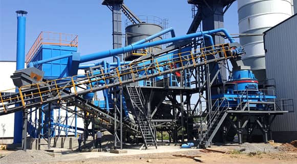 Mechanism Sand Production Line 
